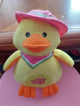 peluche canard hauteur 23 cm comme neuve