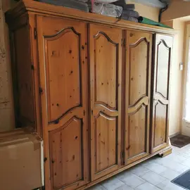 armoire merisier