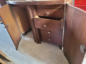 meuble à coudre ancien