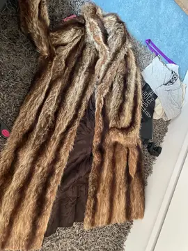 manteau vrai fourrure