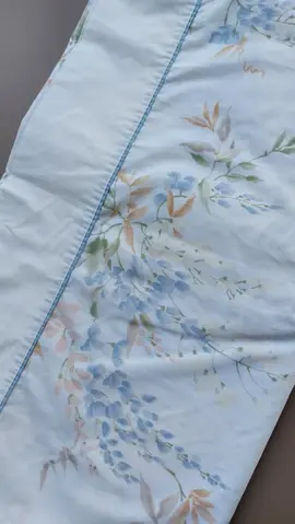 Grand drap simple fleuri