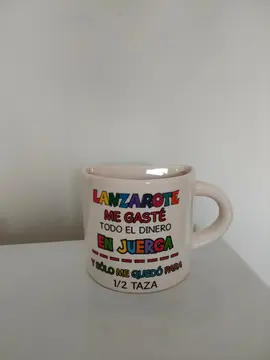 Tasse demi-ronde Lanzarote