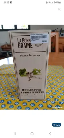 moulinette à fines herbes