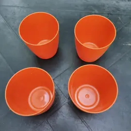 Verre en plastique
