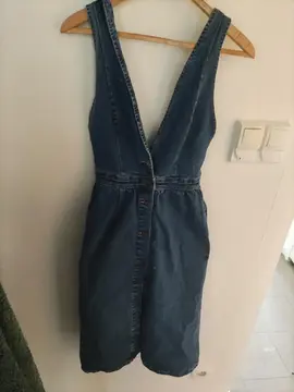 robe en jean's. Taille 34. (XS)
