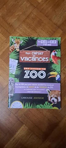 cahier de vacances ce1/ce2 Zoo