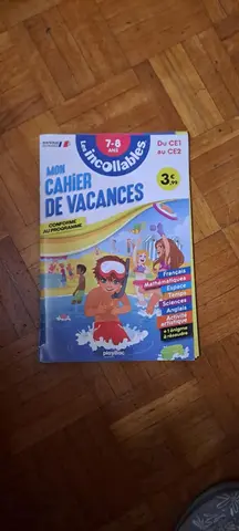 cahier de vacances ce1/ce2 Les incollables