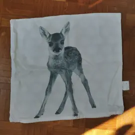 Housse de coussin Petit faon