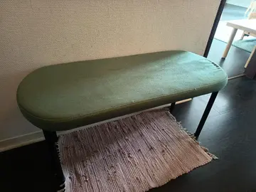 Petit banc d'entrée vert Sostrene Grene