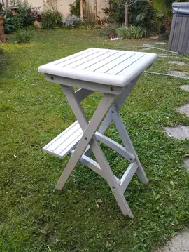 tabouret en bois , meuble d appoint
