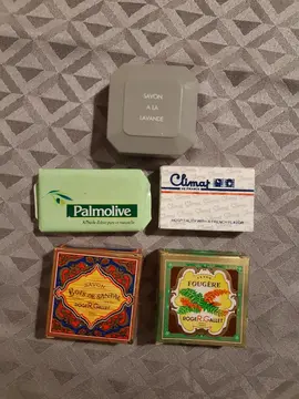 Lot de 5 petits savons