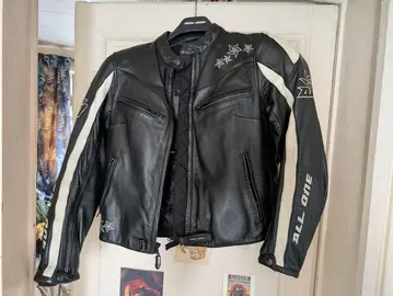 Veste de moto femme