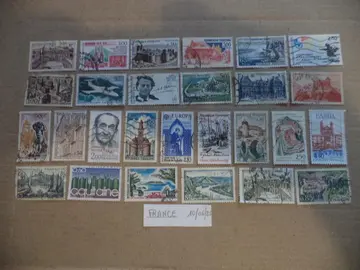 Timbres FRANCE lot du 10\06\25