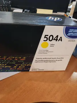 cartouche jaune HP 504A