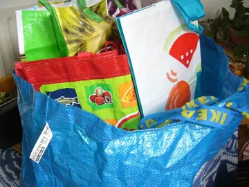 Sacs de supermarché