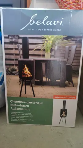 Cheminée d'extérieur