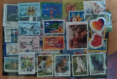 timbres lot 18 année 1999