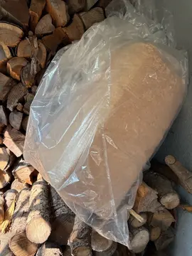 sac de copeaux de bois . Bien pour toilettes sèches.