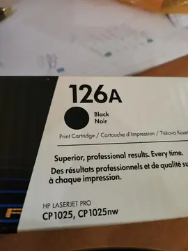 cartouche HP 126A noir