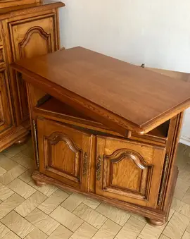 Meuble TV ancien en bois