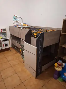 urgent lit combiné bureau
