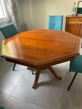table merisier massif