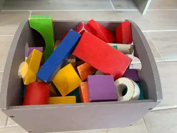 blocs de construction en bois