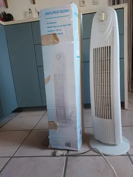 ventilateur colonne oscillant