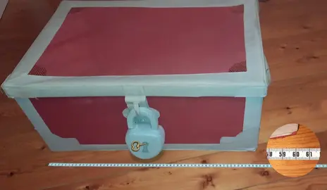 coffre pirate en tissu