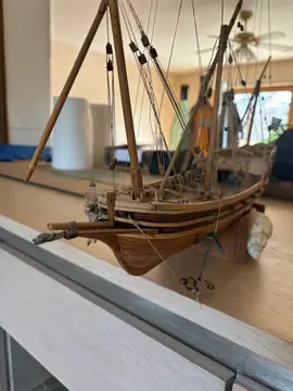 maquette bateau en bois