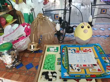 lustre, boutons,jeux