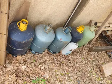 Bouteilles de gaz