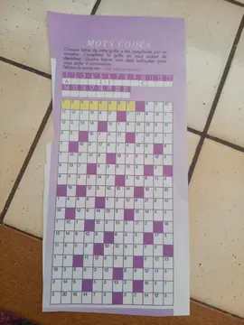 mot codées