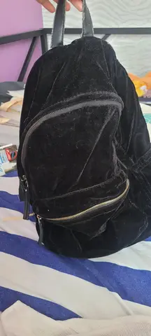sac à dos en velours
