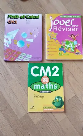 Cahiers d'exercices CM1 / CM2 // 9/10/11 ans