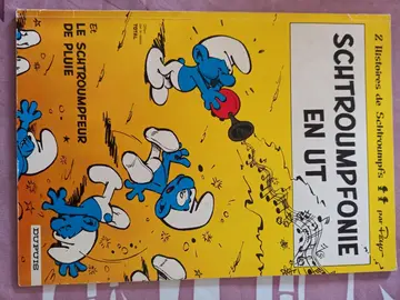 livre bd Schtroumpfs