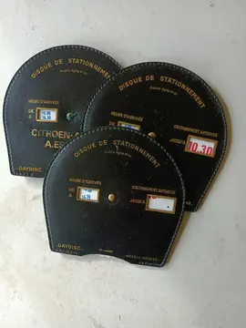 Disques de stationnement