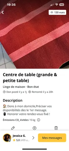 centre de table