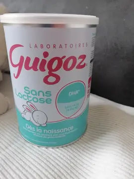 Lait infantile guigoz sans lactose