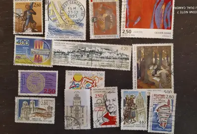 timbres lot 20bis année 1993