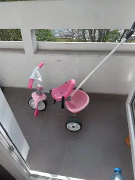 VELO TRICYCLE SMOBY ROSE