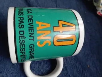 mug 40 ans