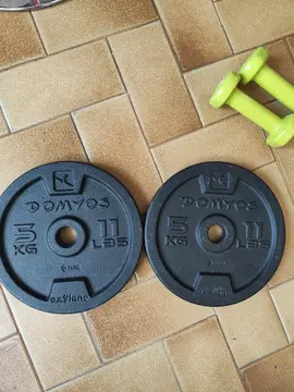 poids de musculation 5 kg et altères