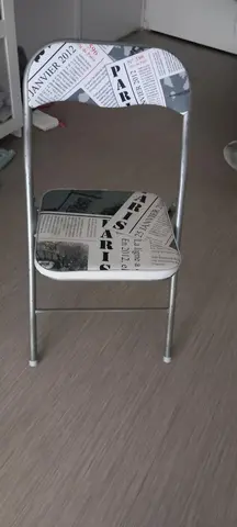 6 chaises pliantes