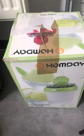 Homday Sorbetmachine sorbetera