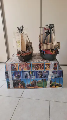 jeu playmobil bateau pirate avec trois jeux
