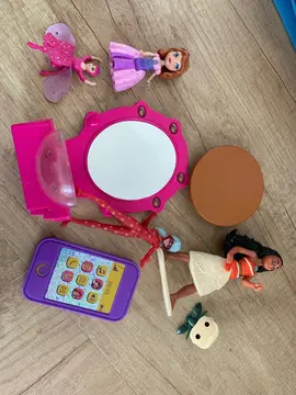 lot jouet princesse / disney figurine et