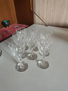 7 verres à apéritif