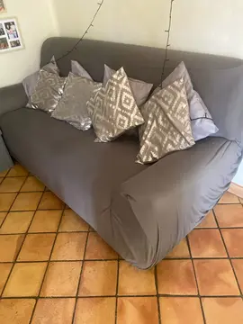 canapé fixe 2m10 par 90