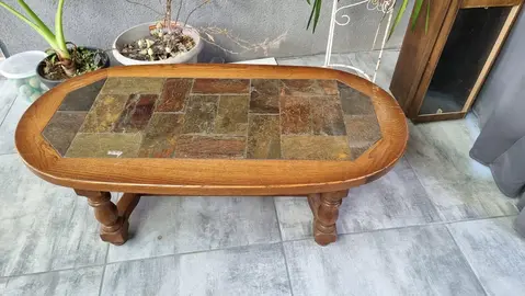 table basse L 120 l 60 h 44cm